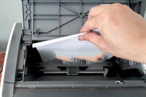 Máy in bị kẹt mực