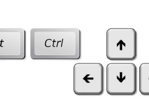 Sử dụng các tổ hợp phím để xử lý