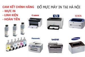 Hỗ trợ đổ mực máy in.