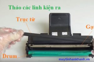 Tháo các linh kiện