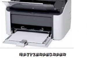 Máy in ra giấy trắng không ra chữ